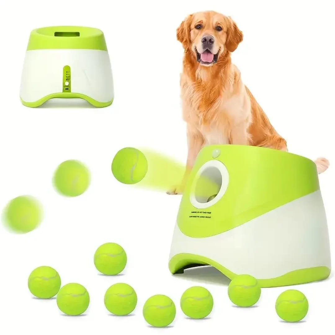 Automatic Dog Ball Launcher – Interactive Training Toy