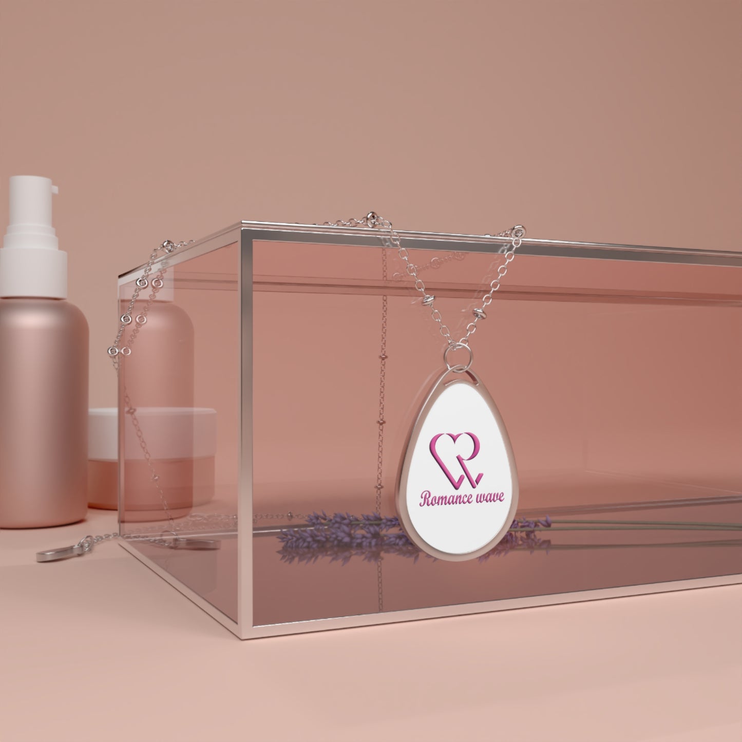 Oval Harmony Necklace by Romance Wave
