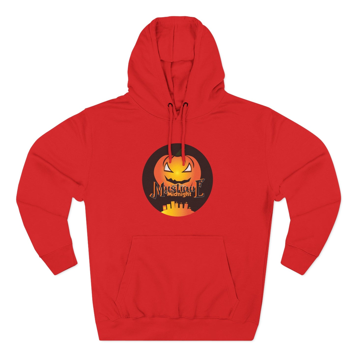 Mystique Midnight Three-Panel Fleece Hoodie Unisex