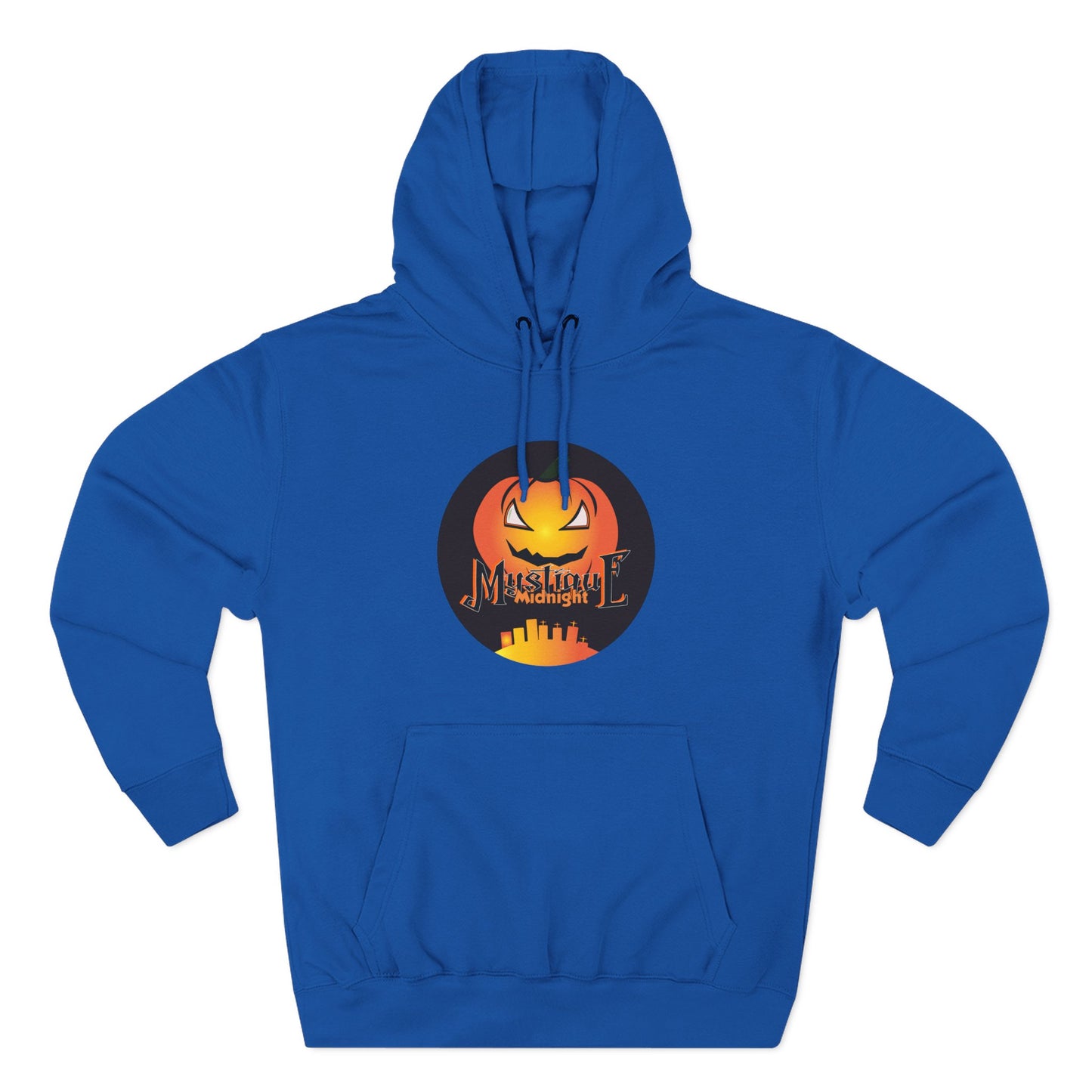 Mystique Midnight Three-Panel Fleece Hoodie Unisex