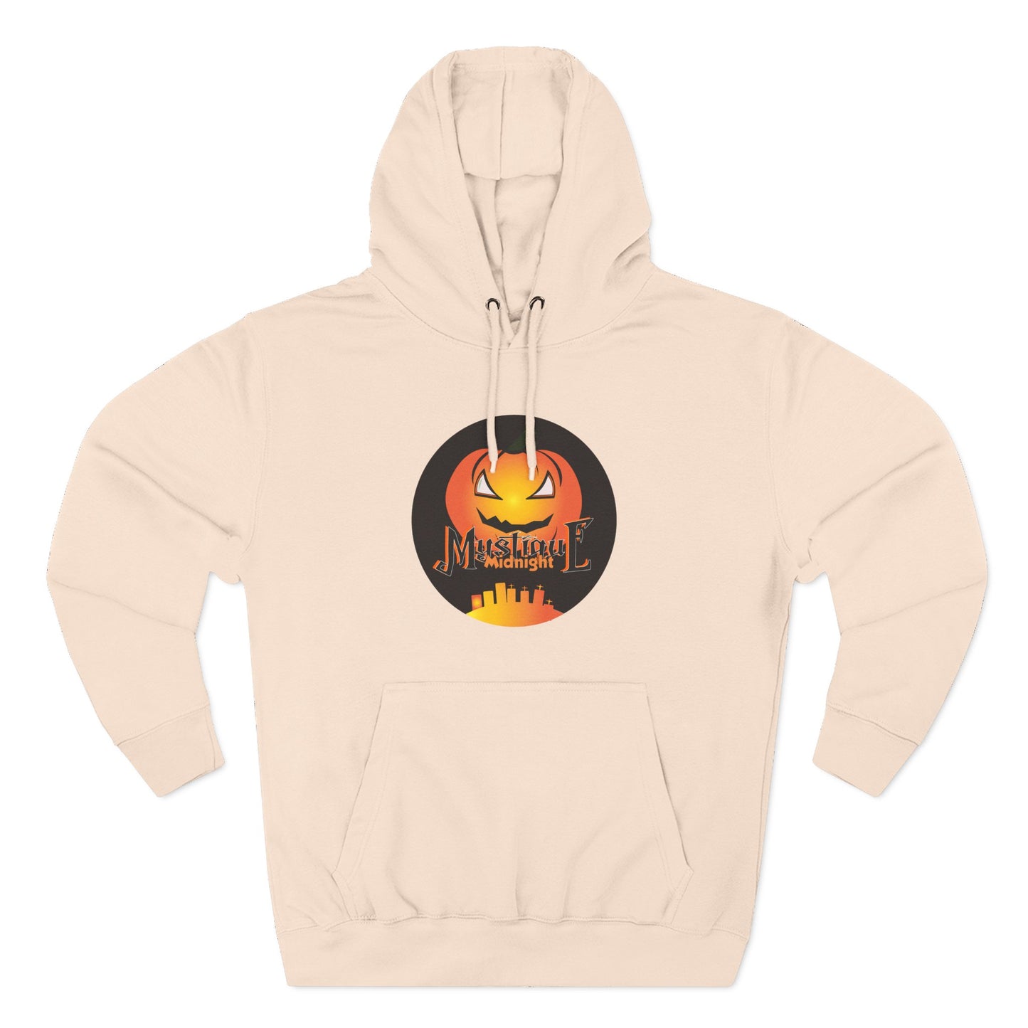 Mystique Midnight Three-Panel Fleece Hoodie Unisex