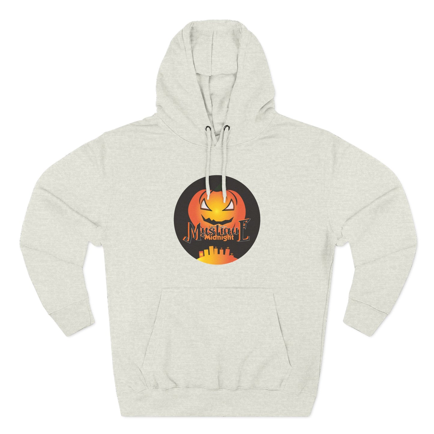 Mystique Midnight Three-Panel Fleece Hoodie Unisex