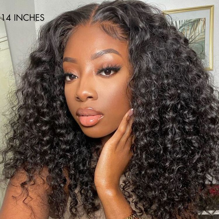 Crazy Wednesday | Luvme Hair 180% Density | Water Wave 13x4 Frontal HD Lace Glueless Free Part Long Wig 100% Human Hair