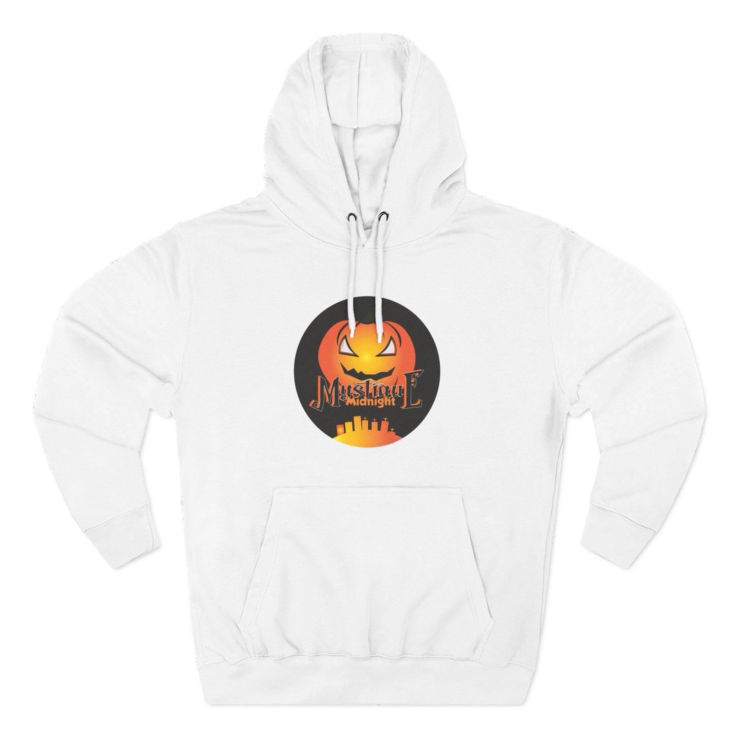 Mystique Midnight Three-Panel Fleece Hoodie Unisex