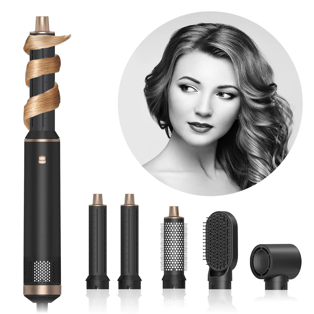Electric Hair Dryer Brush – 2-in-1 Styler & Curler