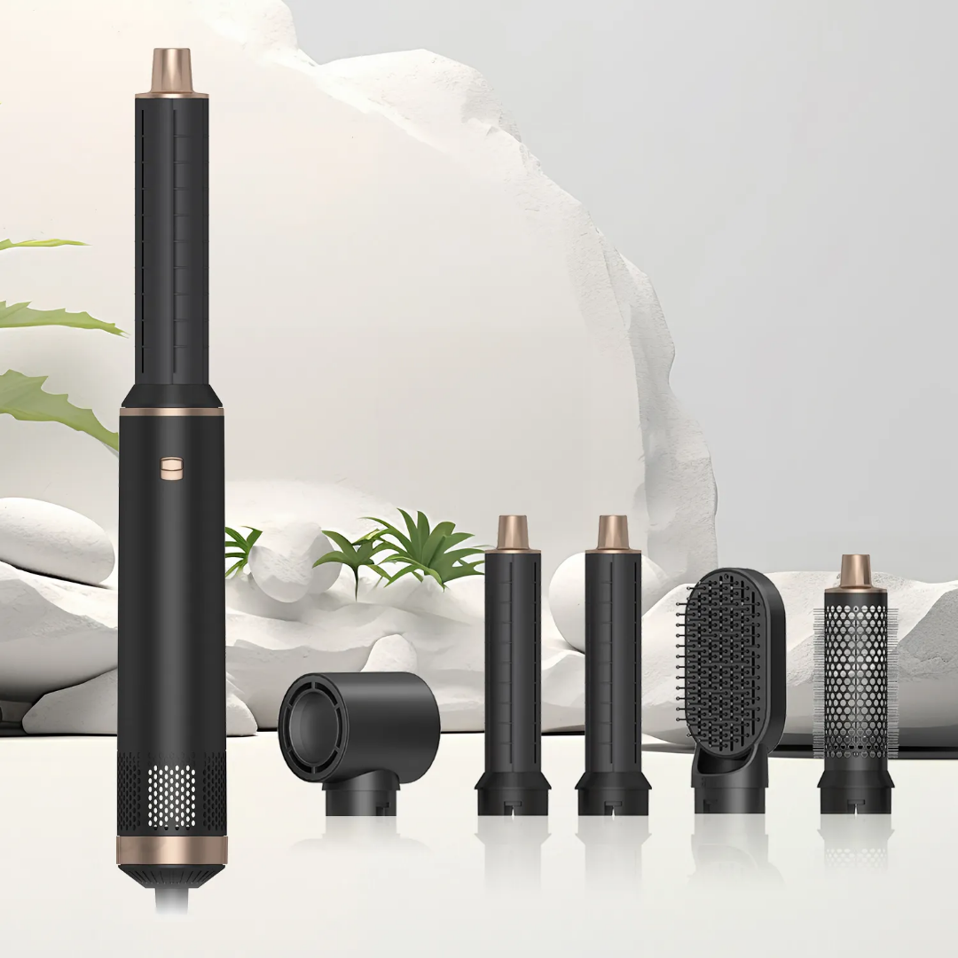 Electric Hair Dryer Brush – 2-in-1 Styler & Curler