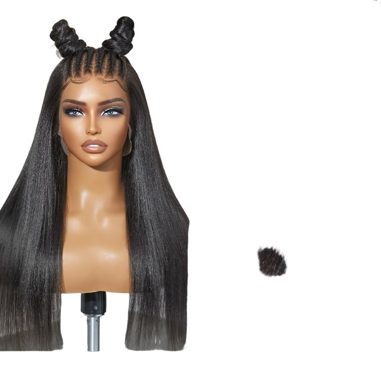 13x5 Ready to Go Frontal Wig | Nature Max Yaki Straight Ear-to-ear Glueless HD Lace C Part Wig