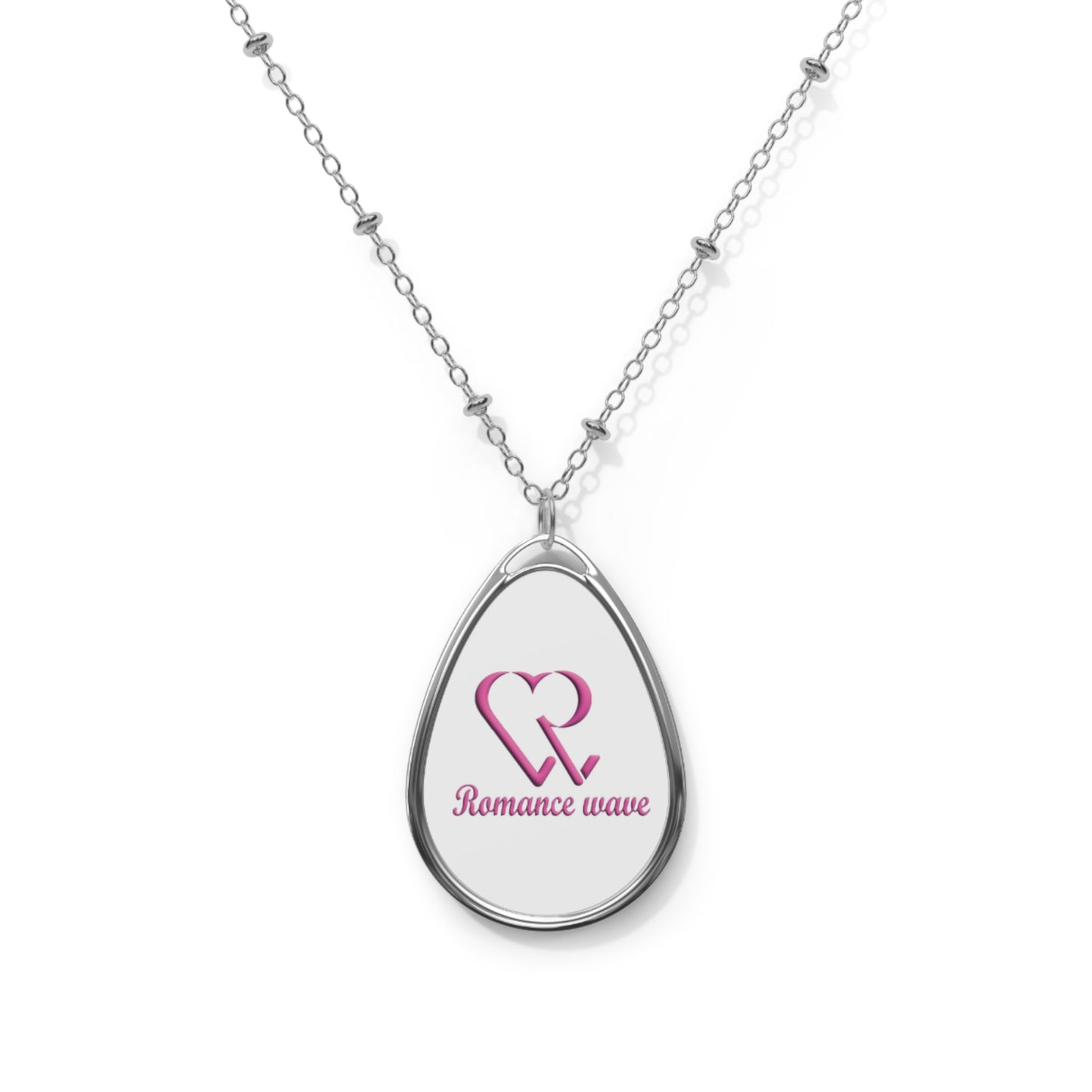 Oval Harmony Necklace by Romance Wave