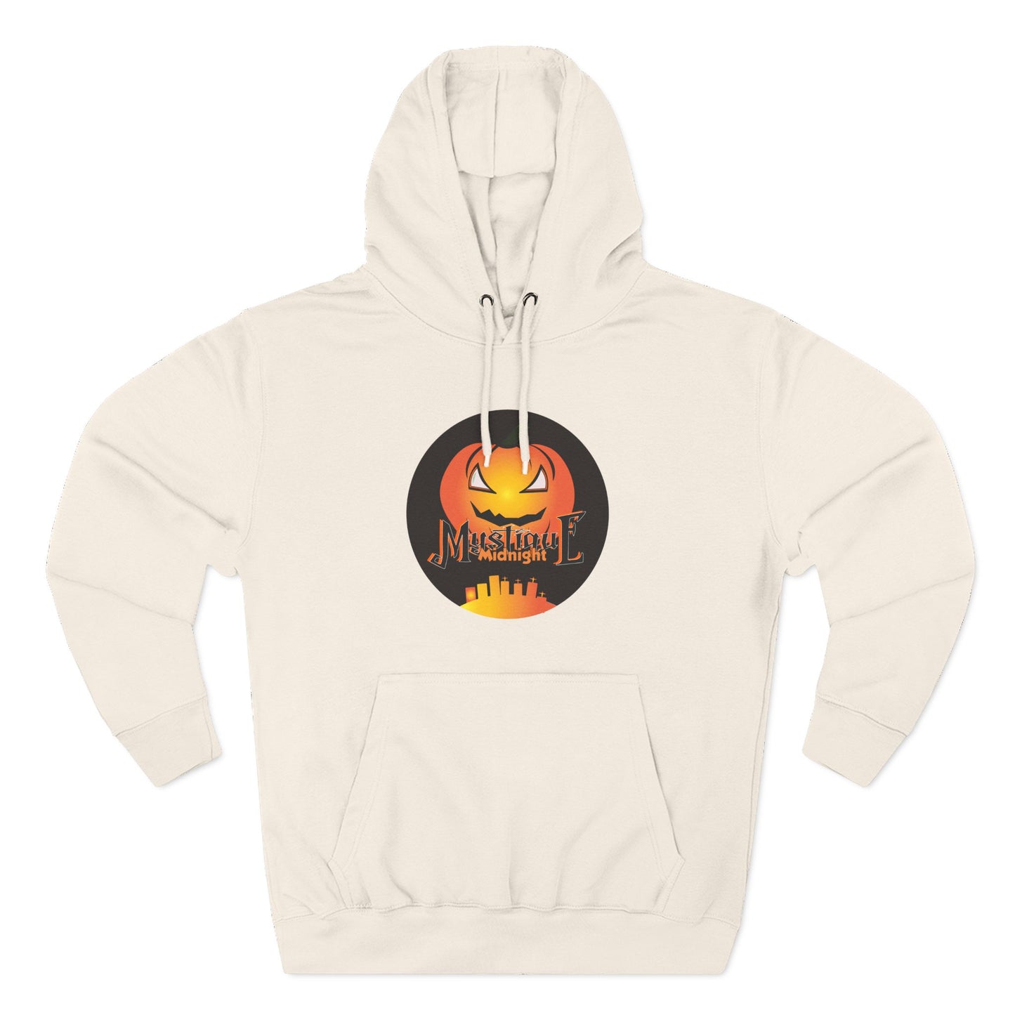 Mystique Midnight Three-Panel Fleece Hoodie Unisex