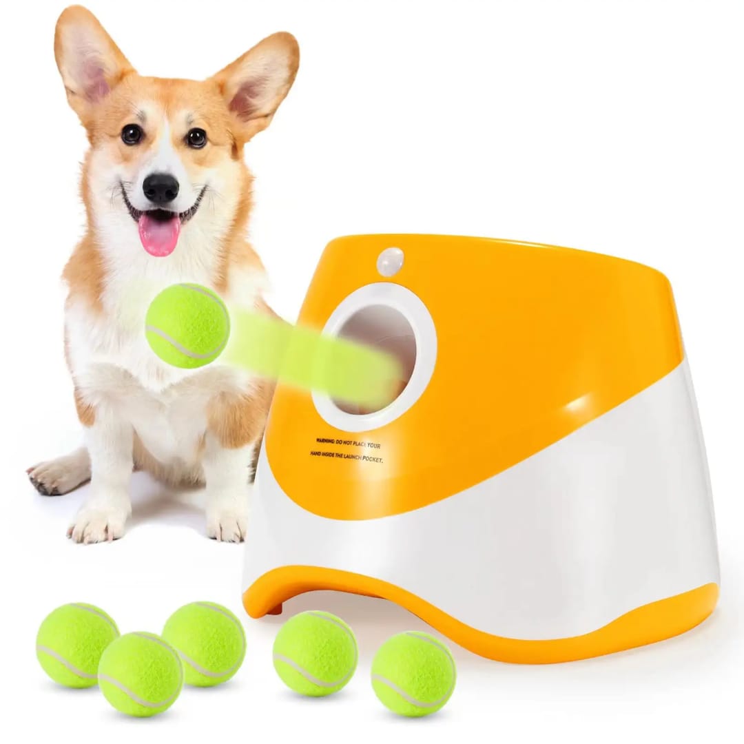 Automatic Dog Ball Launcher – Interactive Training Toy