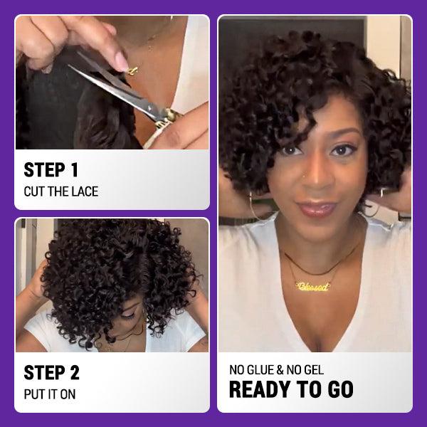 Bundle Deal | Curly Minimalist HD Lace Glueless Wig |