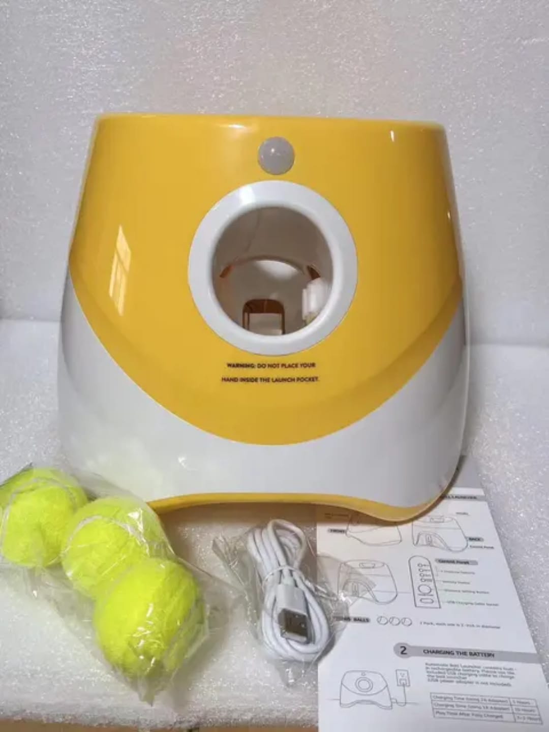Automatic Dog Ball Launcher – Interactive Training Toy