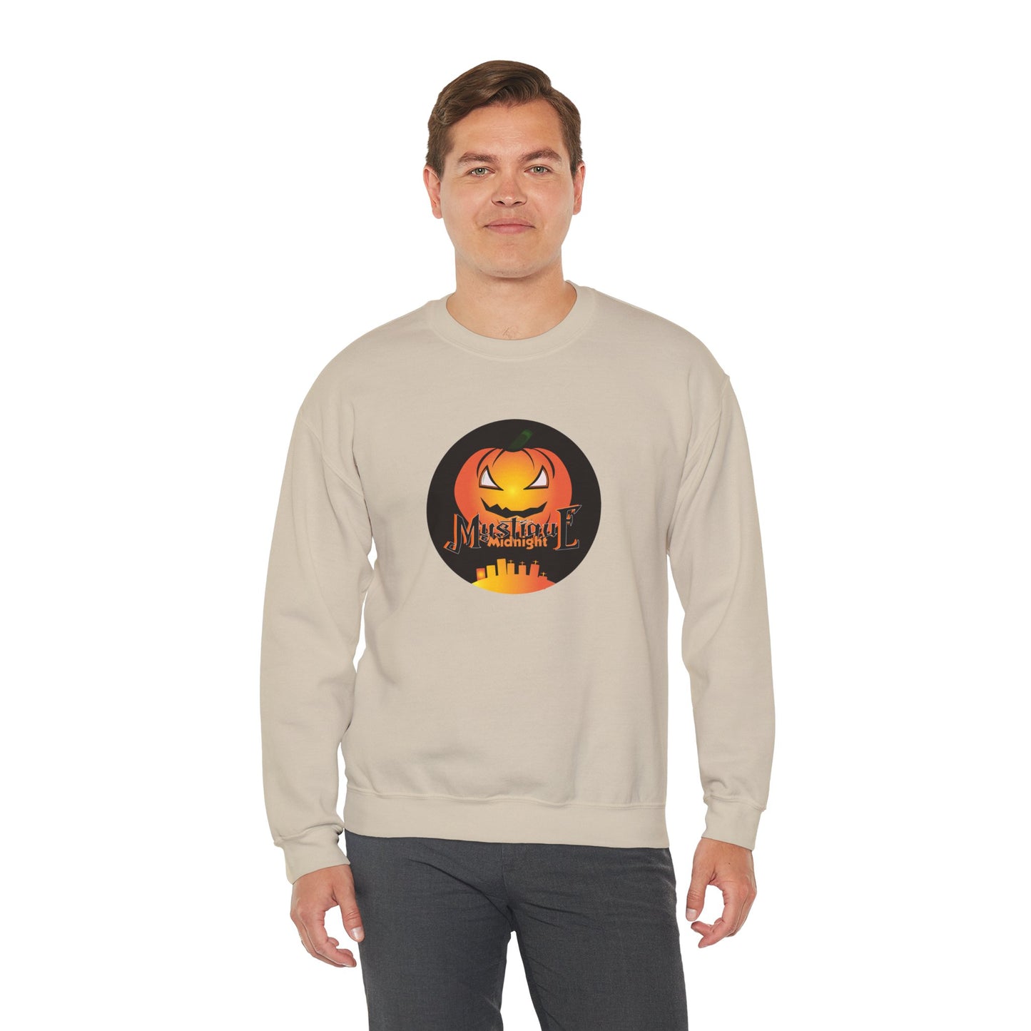 Mystique Midnight Unisex Heavy Blend™ Crewneck Sweatshirt