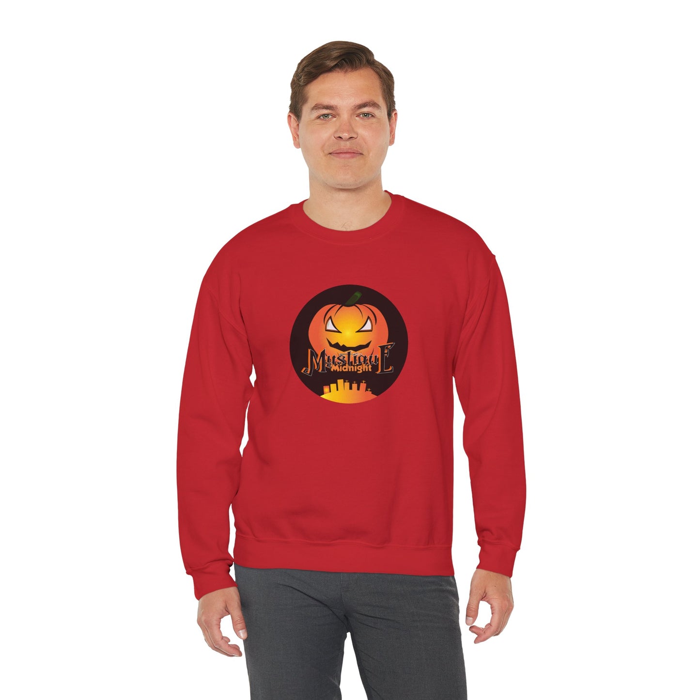 Mystique Midnight Unisex Heavy Blend™ Crewneck Sweatshirt