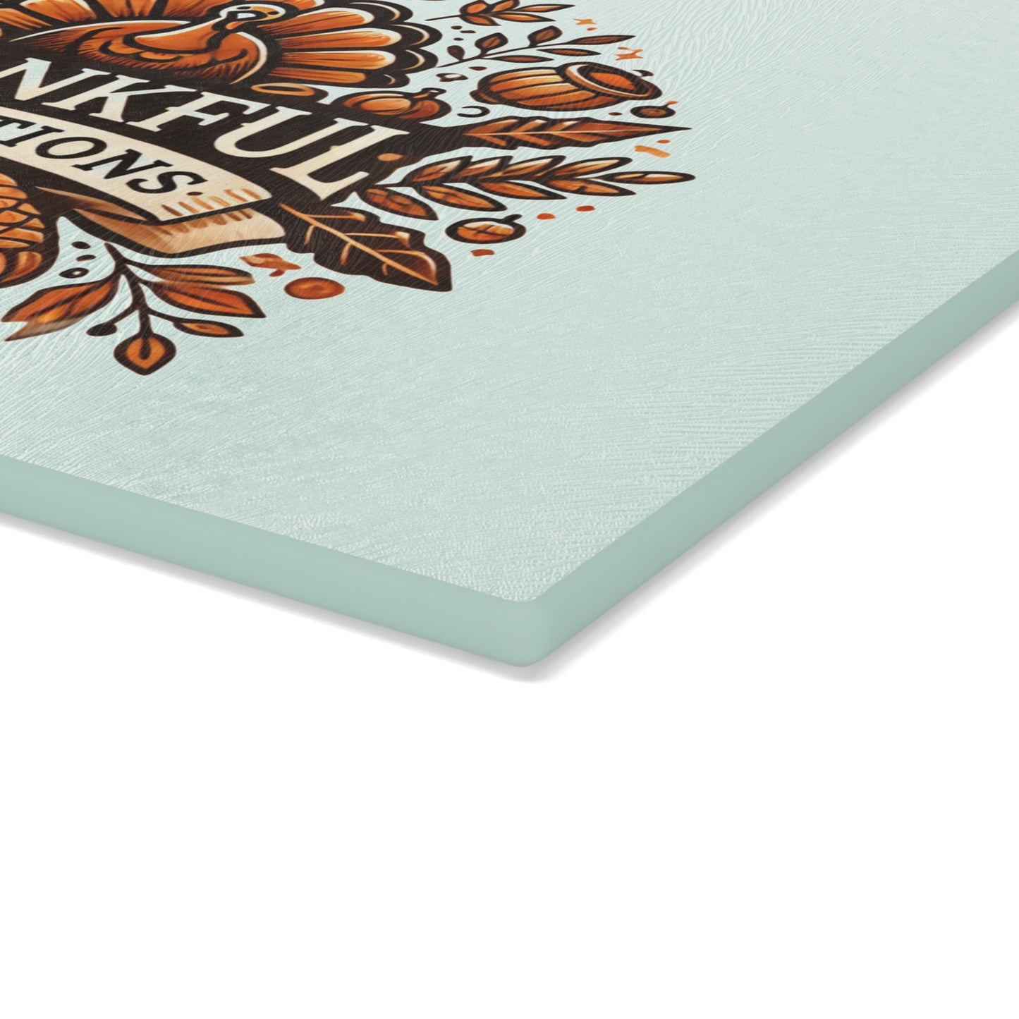 Thankful Traditions: Thanksgiving Glass Cutting Board