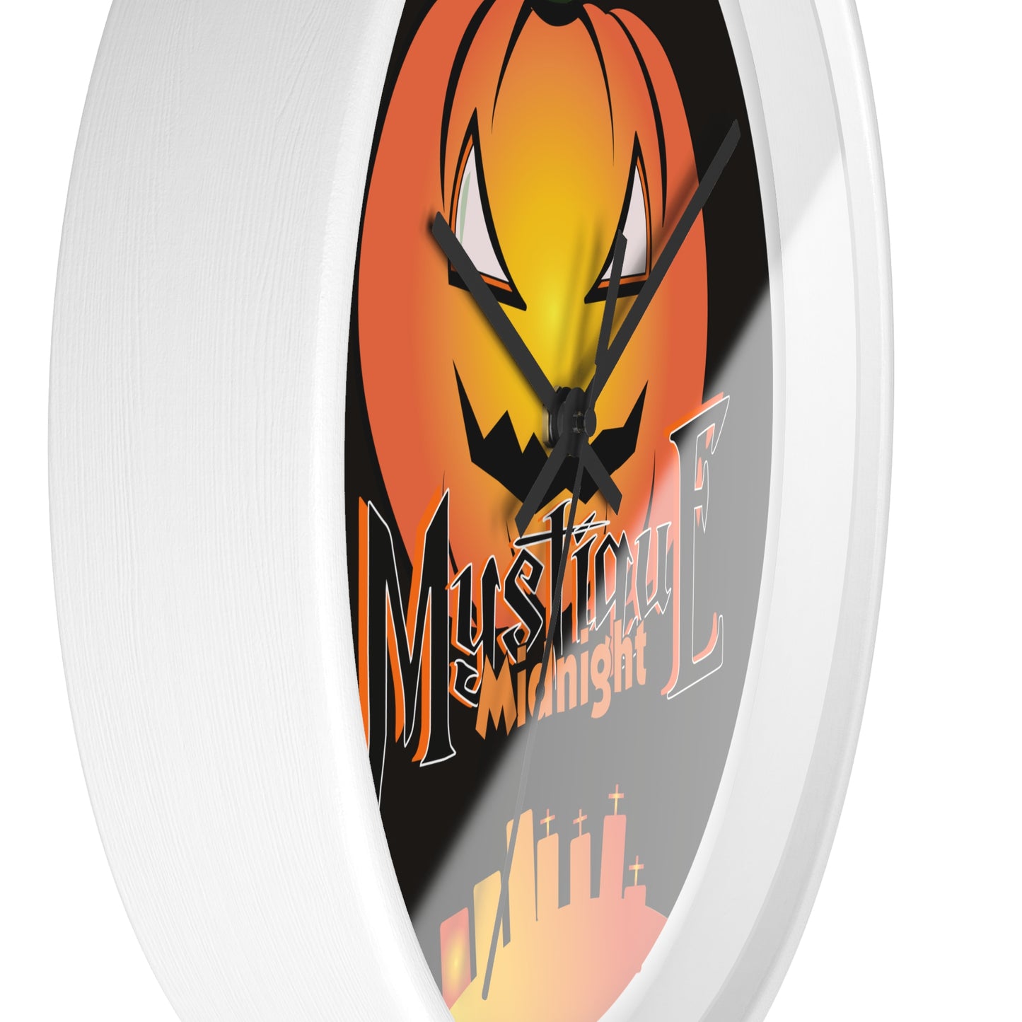 Mystique Midnight Wall Clock