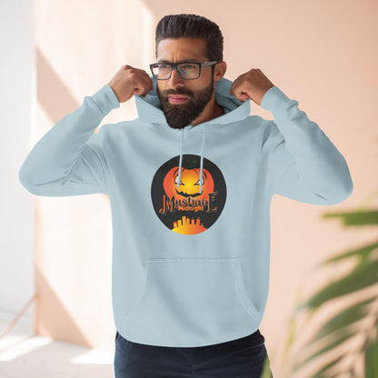 Mystique Midnight Three-Panel Fleece Hoodie Unisex