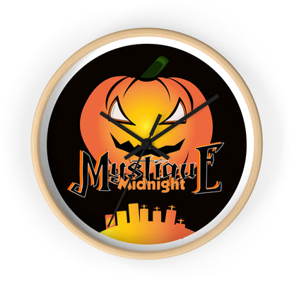 Mystique Midnight Wall Clock