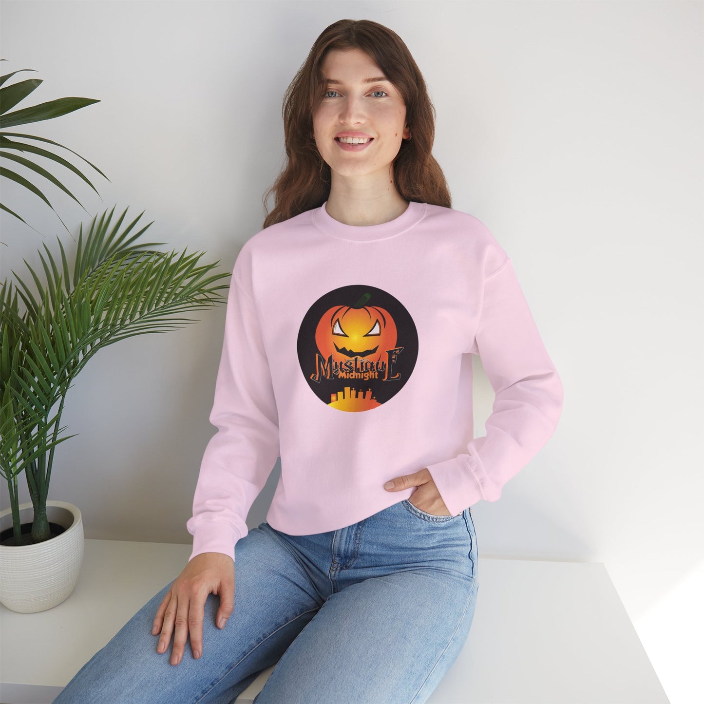 Mystique Midnight Unisex Heavy Blend™ Crewneck Sweatshirt