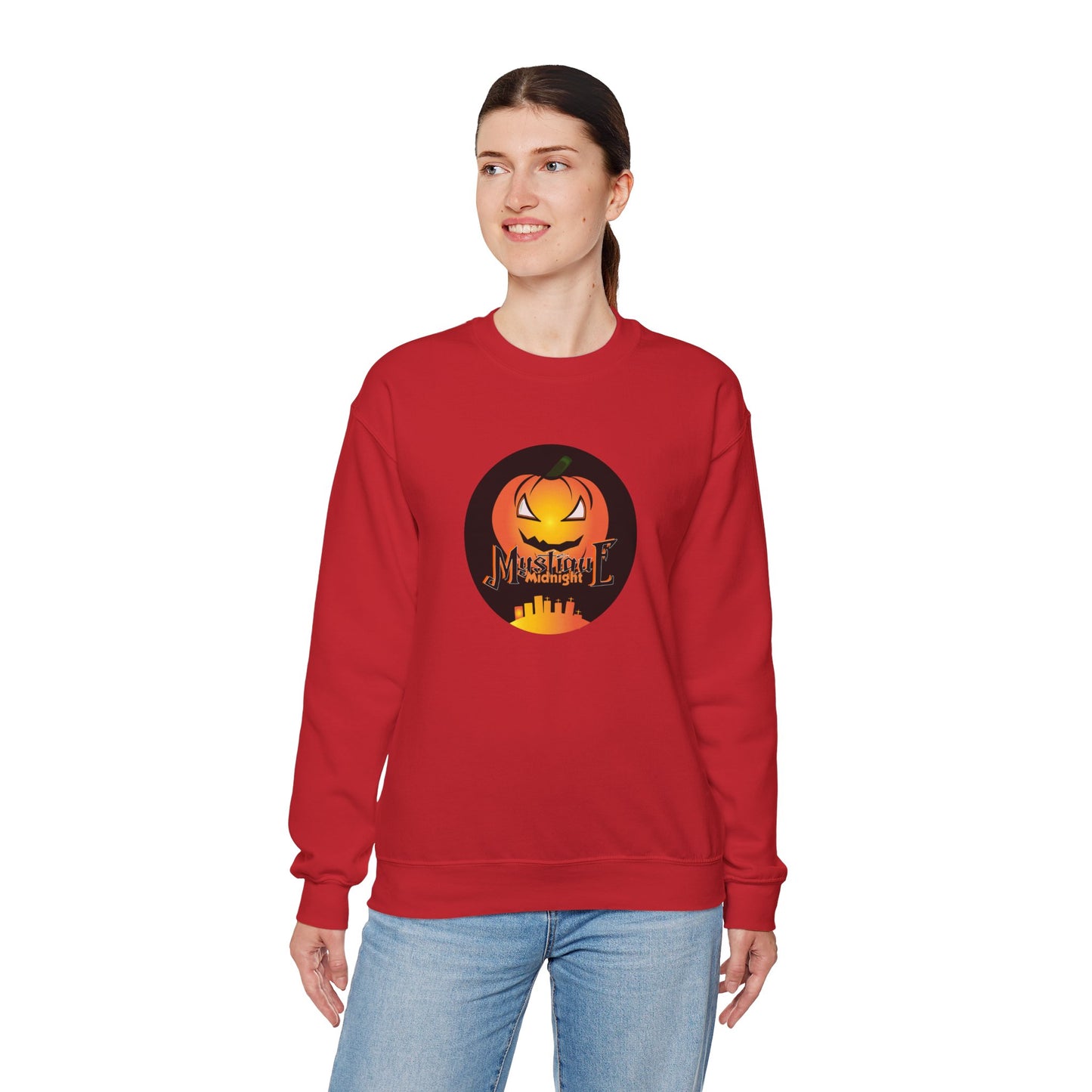 Mystique Midnight Unisex Heavy Blend™ Crewneck Sweatshirt
