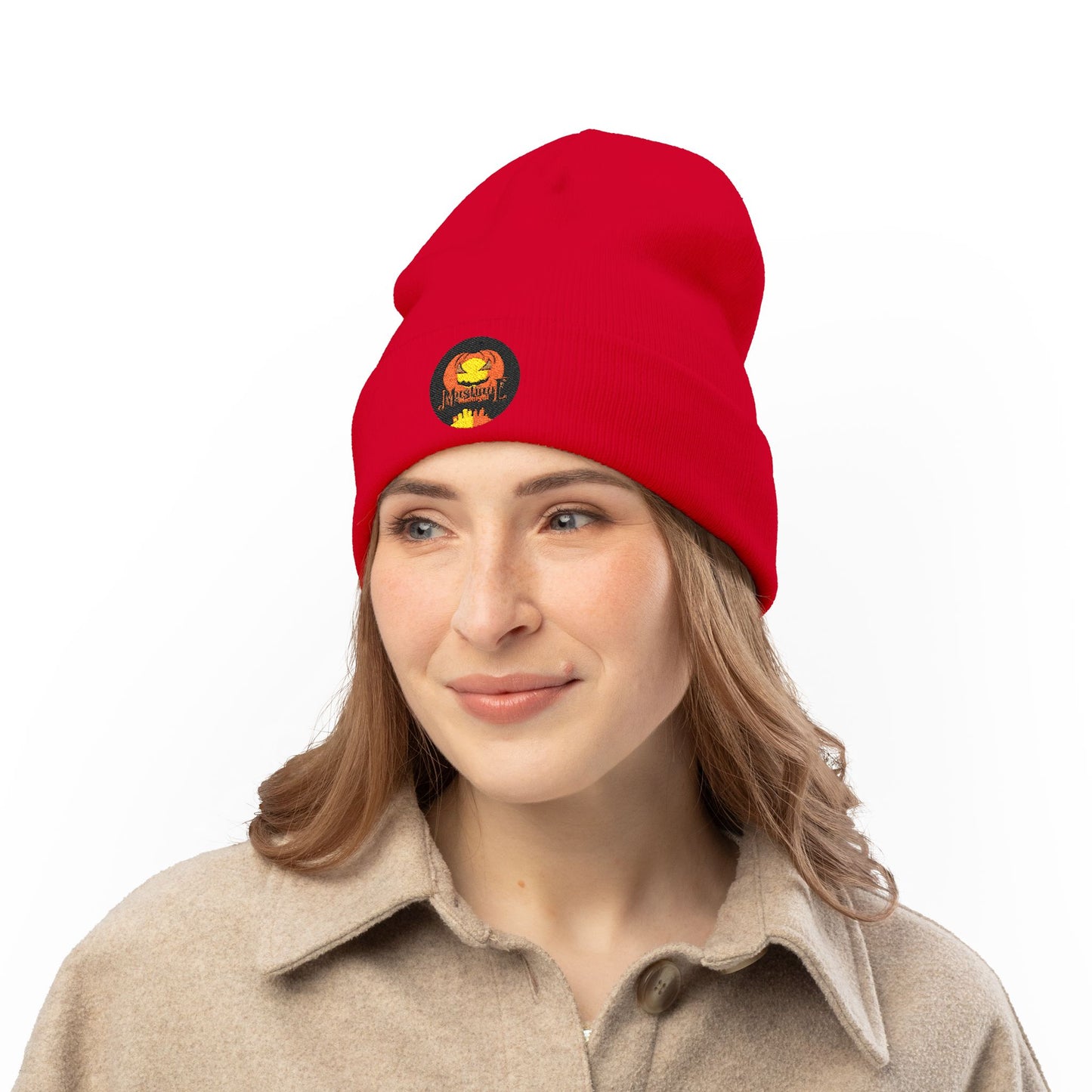 Mystique Embroidered Beanie