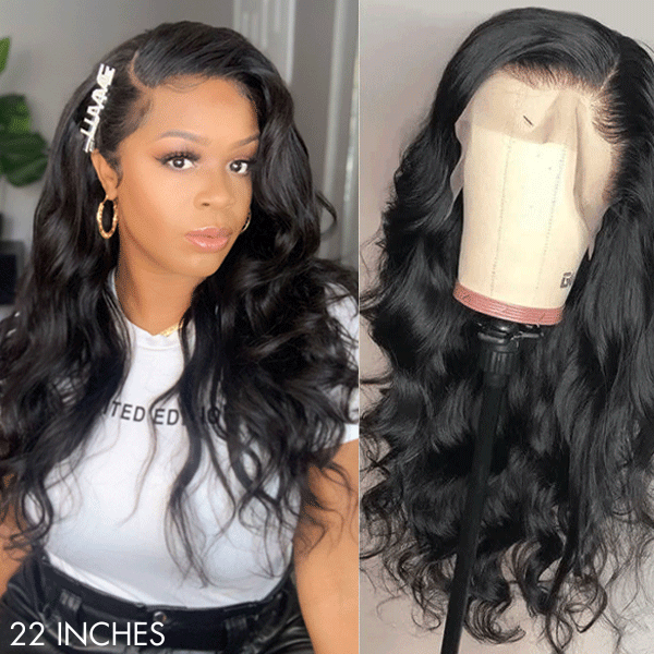 Crazy Wednesday | Luvme Hair Pre-plucked 180% Density Glueless 13x4 Frontal Lace Long Wig 100% Human Hair