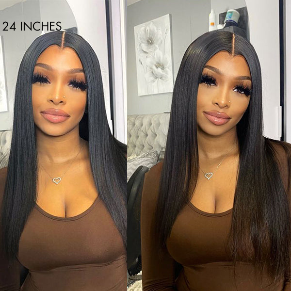 Crazy Wednesday | Luvme Hair Pre-plucked 180% Density Glueless 13x4 Frontal Lace Long Wig 100% Human Hair