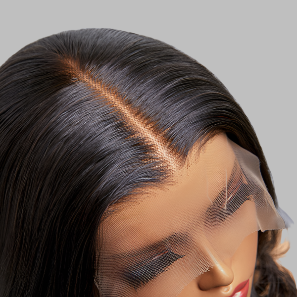 200% Mega Density | Natural Black Body Wave 5x5 Closure Lace Glueless Long Wig 100% Human Hair
