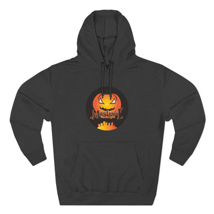 Mystique Midnight Three-Panel Fleece Hoodie Unisex