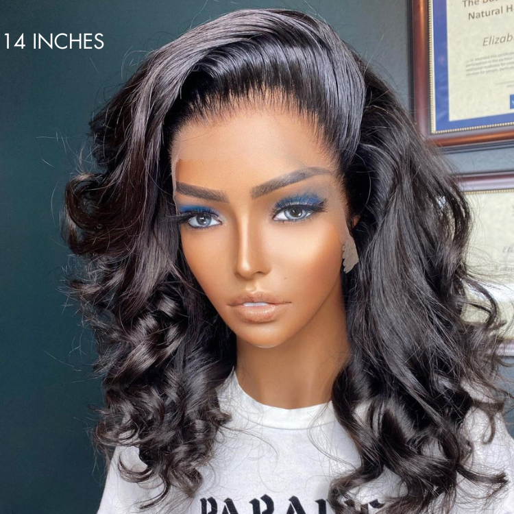 Crazy Wednesday | Luvme Hair Pre-plucked 180% Density Glueless 13x4 Frontal Lace Long Wig 100% Human Hair