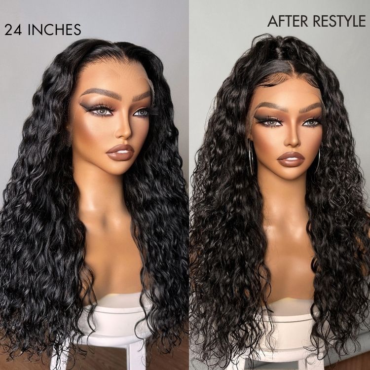 Crazy Wednesday | Luvme Hair 180% Density | Water Wave 13x4 Frontal HD Lace Glueless Free Part Long Wig 100% Human Hair
