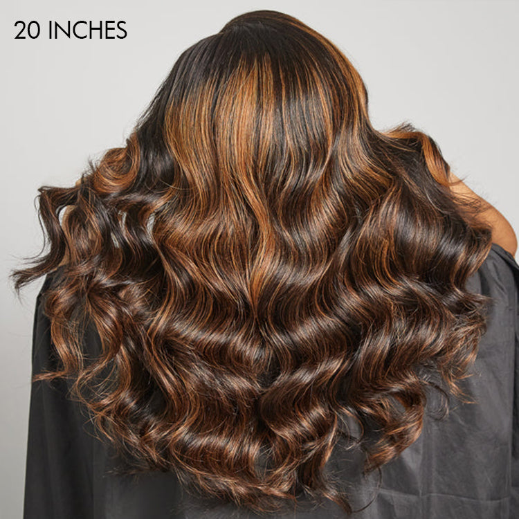 200% Mega Density | Blonde Highlight Loose Wave Glueless 5x5 Closure HD Lace Long Wig 100% Human Hair