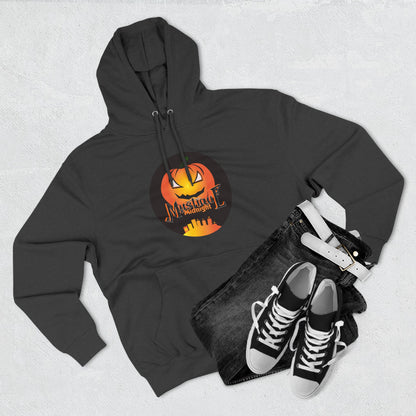 Mystique Midnight Three-Panel Fleece Hoodie Unisex