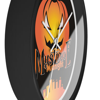 Mystique Midnight Wall Clock