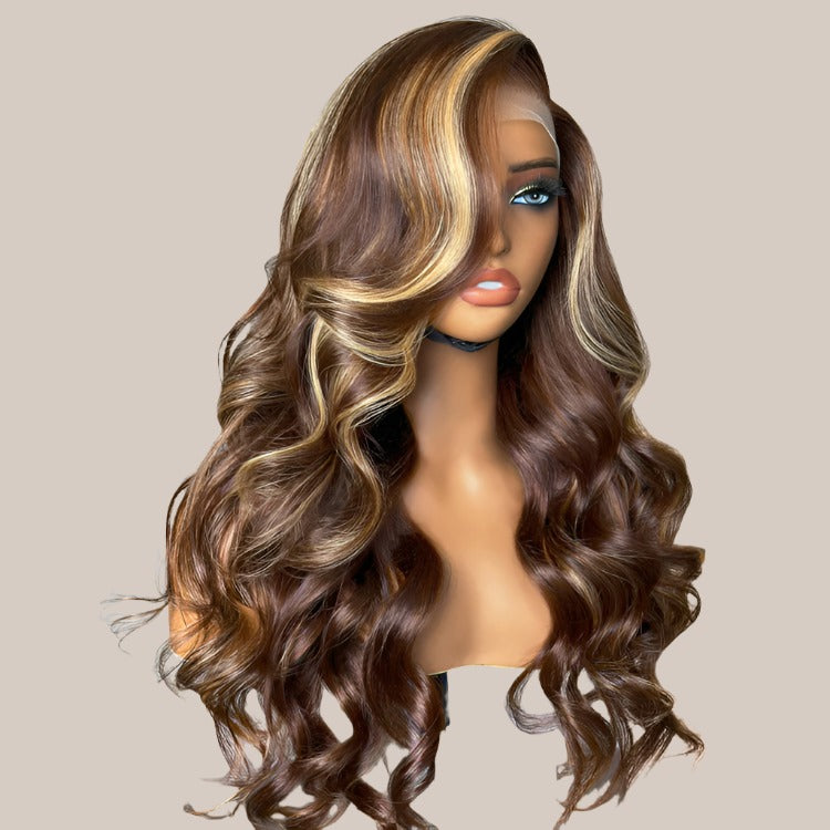 Crazy Wednesday | Luvme Hair Pre-plucked 180% Density Glueless 13x4 Frontal Lace Long Wig 100% Human Hair
