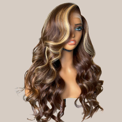 Crazy Wednesday | Luvme Hair Pre-plucked 180% Density Glueless 13x4 Frontal Lace Long Wig 100% Human Hair