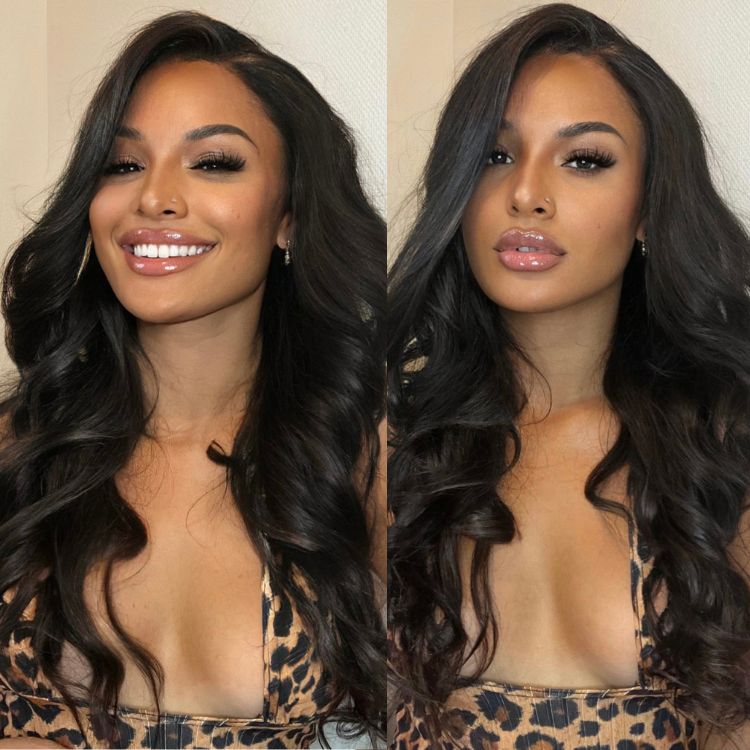 Crazy Wednesday | Luvme Hair Pre-plucked 180% Density Glueless 13x4 Frontal Lace Long Wig 100% Human Hair