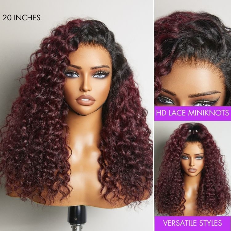 Crazy Wednesday | Luvme Hair 180% Density | Water Wave 13x4 Frontal HD Lace Glueless Free Part Long Wig 100% Human Hair
