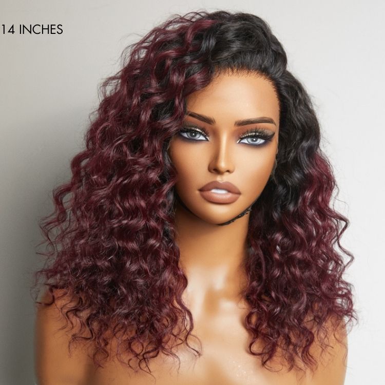 Crazy Wednesday | Luvme Hair 180% Density | Water Wave 13x4 Frontal HD Lace Glueless Free Part Long Wig 100% Human Hair