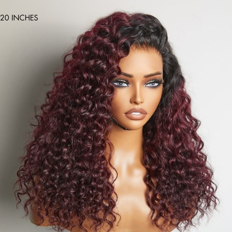 Crazy Wednesday | Luvme Hair 180% Density | Water Wave 13x4 Frontal HD Lace Glueless Free Part Long Wig 100% Human Hair