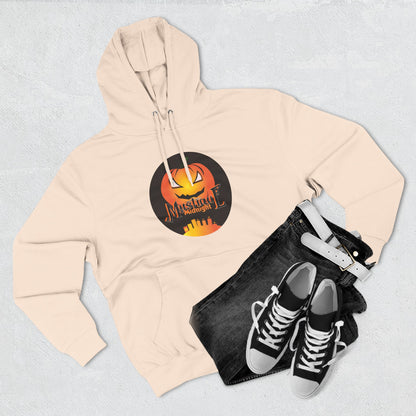 Mystique Midnight Three-Panel Fleece Hoodie Unisex