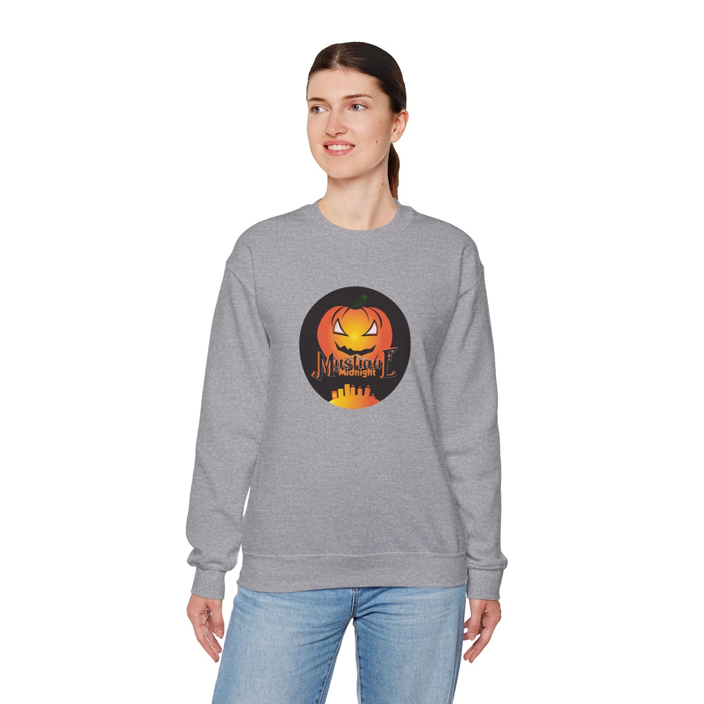 Mystique Midnight Unisex Heavy Blend™ Crewneck Sweatshirt