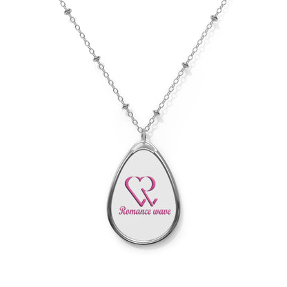 Oval Harmony Necklace by Romance Wave