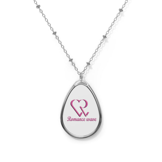 Oval Harmony Necklace by Romance Wave