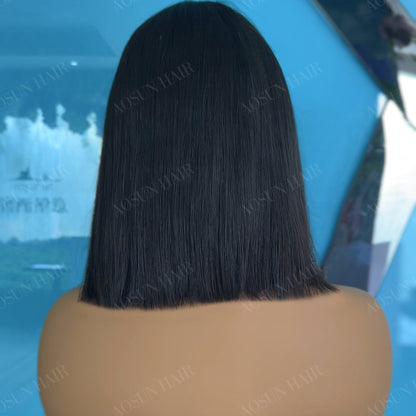SDD Virgin Hair 2x6 Bob Wig Super Double Drawn Thick Hair 8-14inch