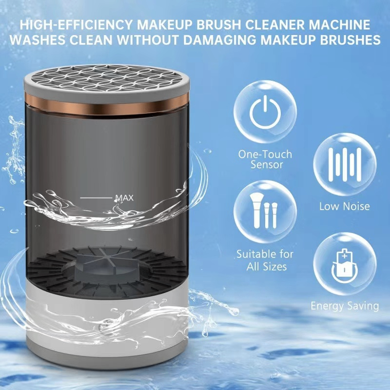 USB Electric Makeup Brush Cleaner & Dryer – Deep Clean in Seconds