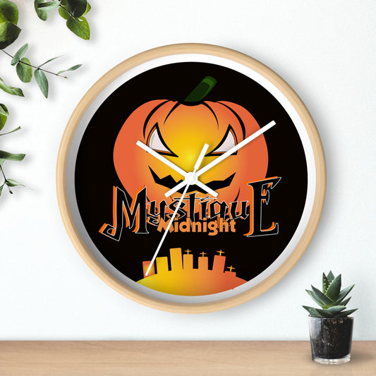 Mystique Midnight Wall Clock