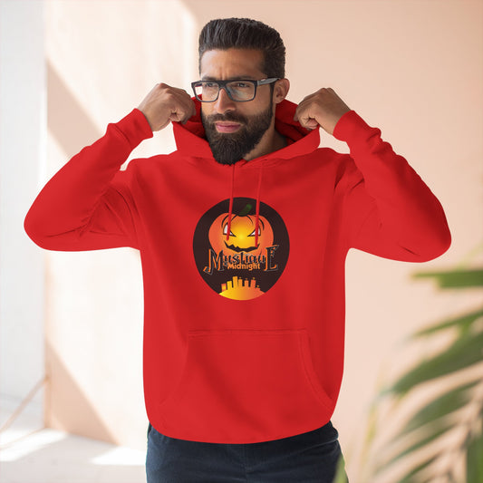 Mystique Midnight Three-Panel Fleece Hoodie Unisex
