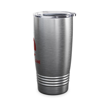 Celebrate Love: Endless Love Ringneck Tumbler for Valentine's