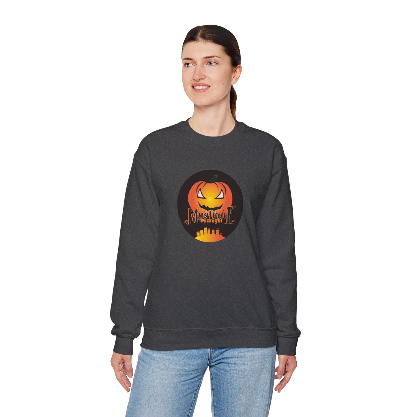 Mystique Midnight Unisex Heavy Blend™ Crewneck Sweatshirt